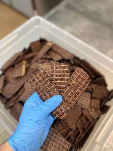 Слайсы из говяжьего легкого. Легкое говяжье